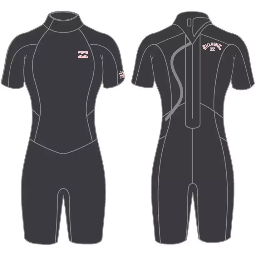 Shorty Billabong Launch Graphite