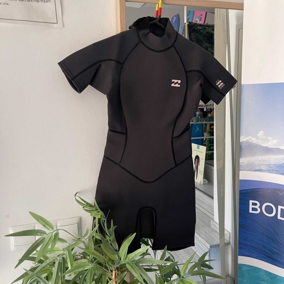Neoprenanzug Shorty Billabong Launch Graphite
