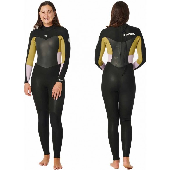 Muta surf Rip Curl Omega womens 3/2mm Khaki