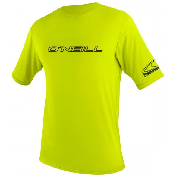 Tee-Shirt UV O´Neill Basic Skins Lime