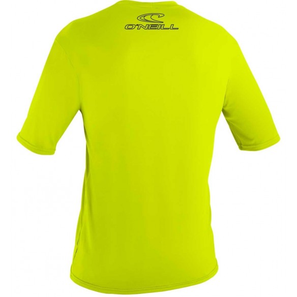 Tee-Shirt UV ONeill surf Basic-Skins Lime