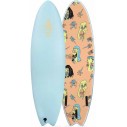 Tabla softboard Ocean & Earth Brains EZI-Rider Fish Pastel Blue