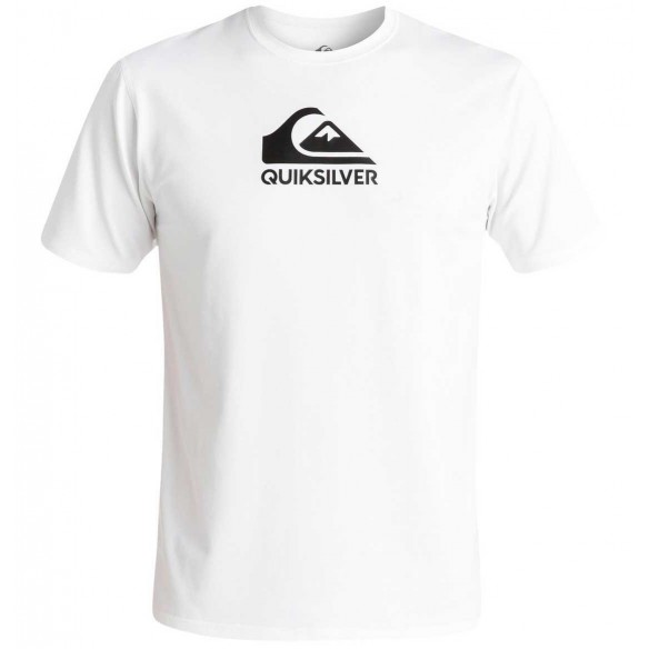 Camiseta UV quiksilver Solid Streak White