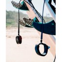 Ocean & Earth SLIMLINE Pro/Comp Leash Black/White