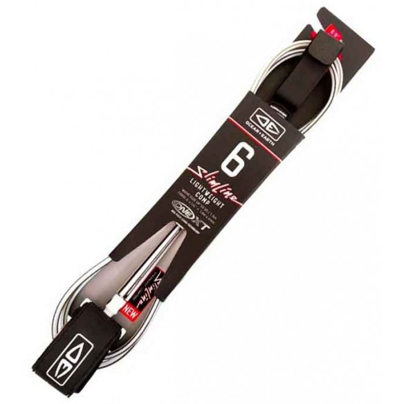 Leash Ocean & Earth SLIMLINE Pro/Comp Black/White