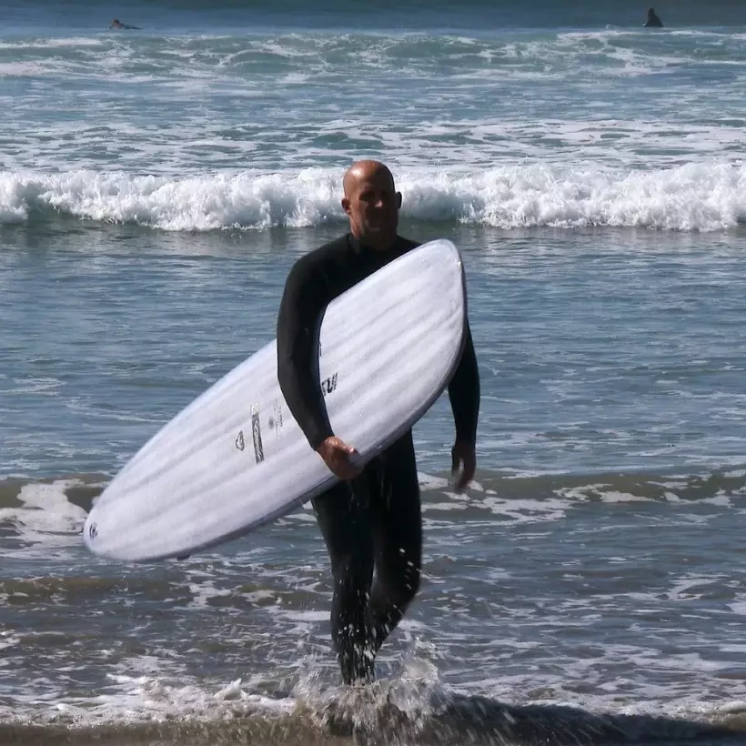 Prancha de surf longboard Firewire TJ pro Round Volcanic