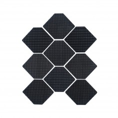 Firewire 3 pieces Expander Traction Pad Black