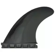 Fins M-Fins Glass Flex Single Tab Black