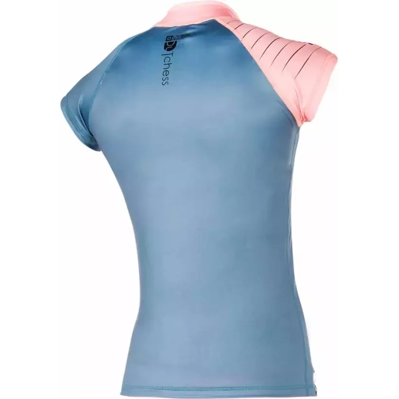 Mystic Dutchess short-sleeved rash guard Women Blue