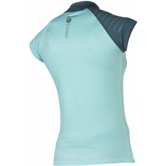 Mystic Dutchess short-sleeved rash guard Women Green