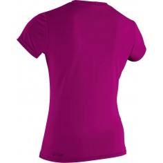 O´Neill Womens Basic Skins UV Tee-Shirt Pink 2