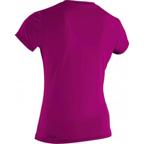 O´Neill Womens Basic Skins UV Tee-Shirt Pink