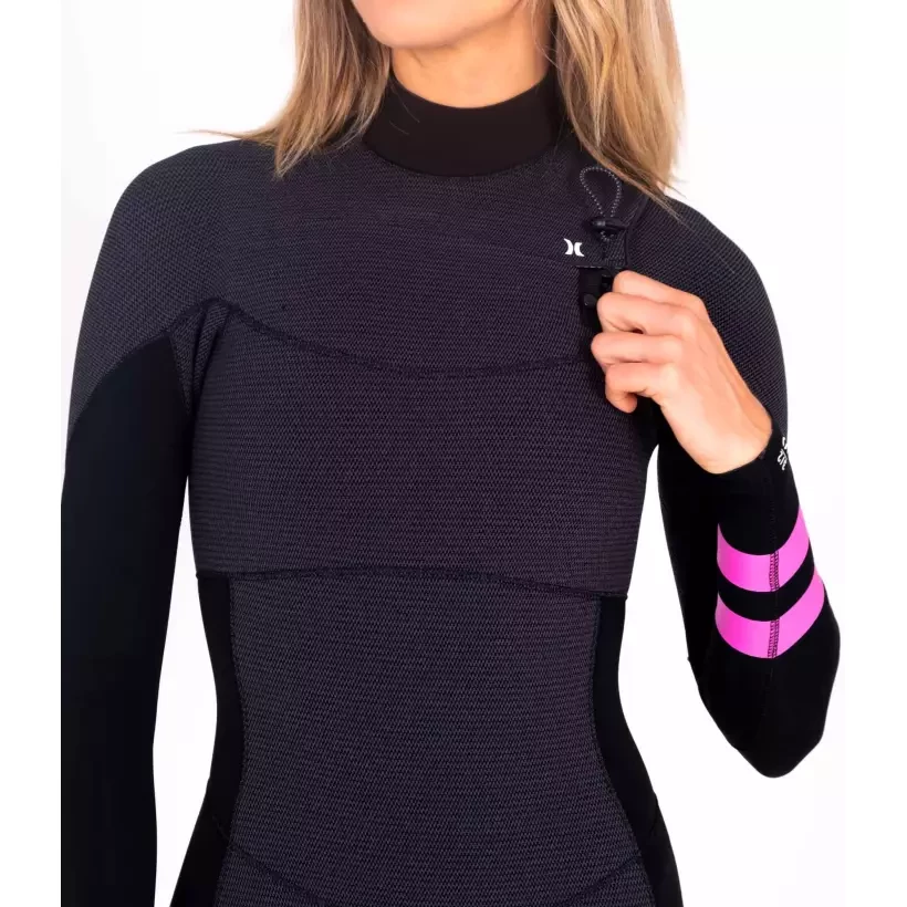 Combinaison Hurley Plus Womens 3/2mm Black/Graphite
