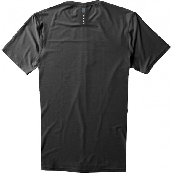 T-shirt UV Vissla Twisted SS Black
