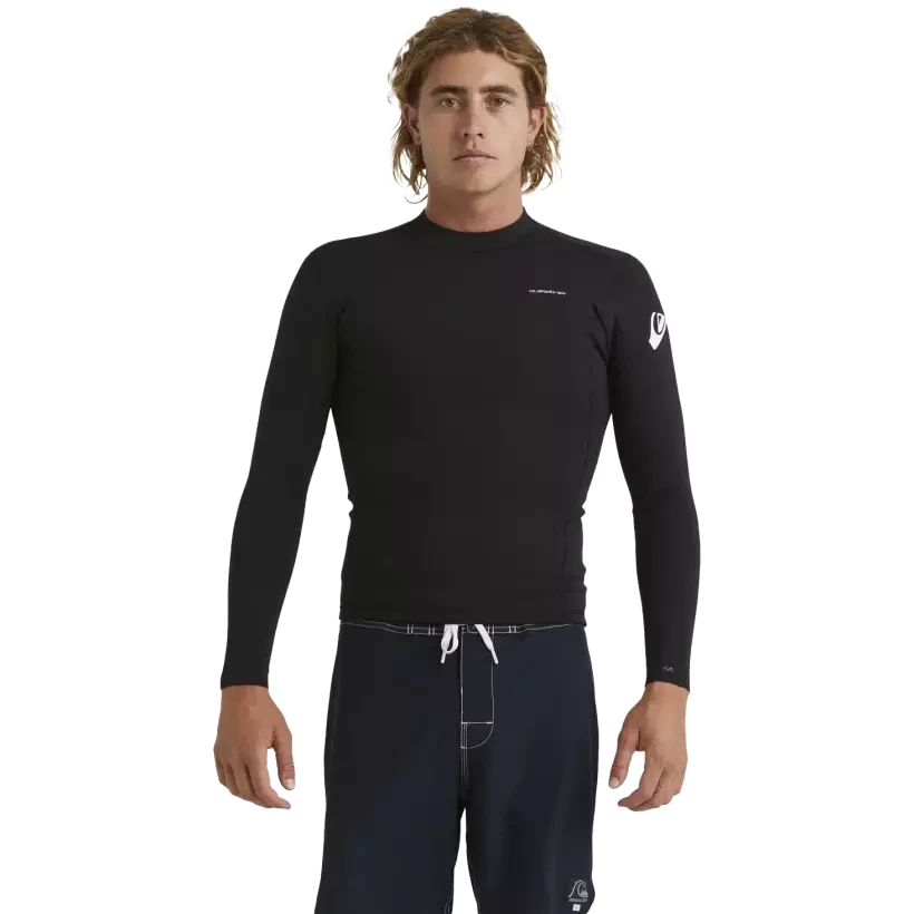 Top muta surf Quiksilver Everyday Session LS Black