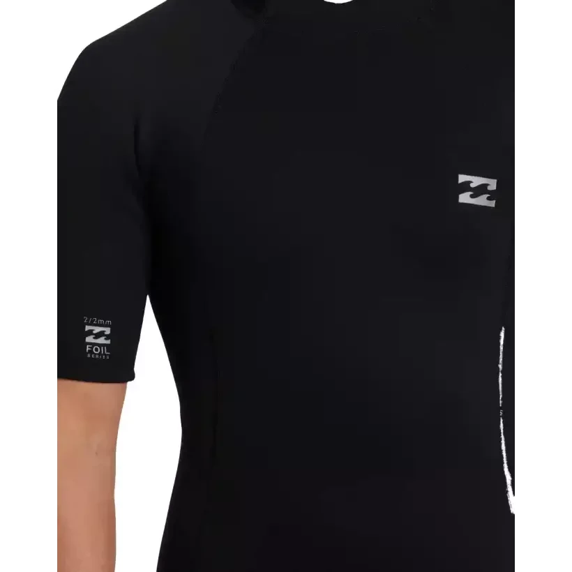 Fato Surf Billabong Foil 2/2mm BZ Flat Lock Black