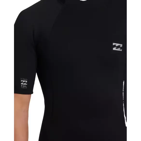 Billabong Foil 2/2mm BZ Flat Lock Black