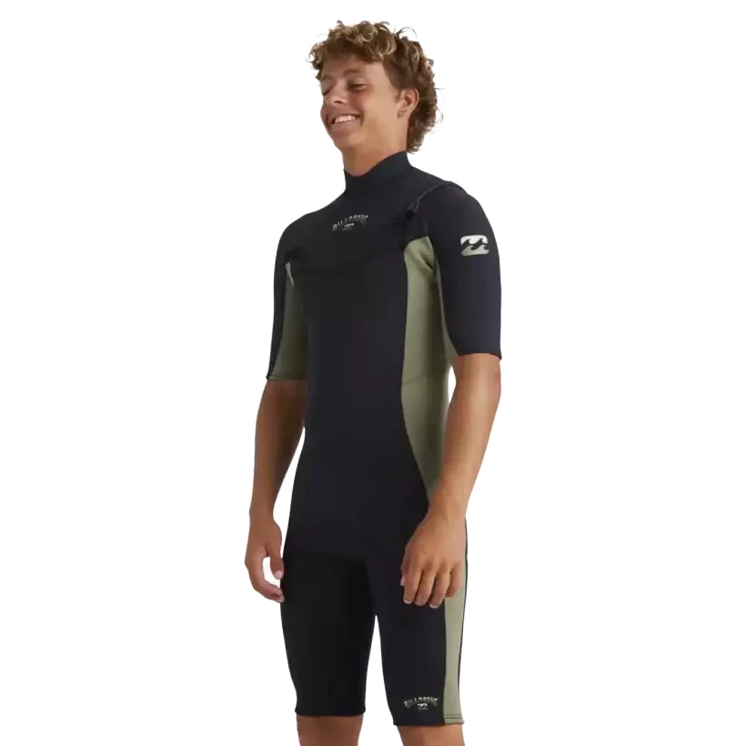 Fato Surf Billabong Absolute Natural 2/2mm CZ Flat Lock