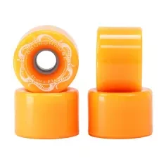 Roues Carver Roundhouse Slick 65mm Orange 2