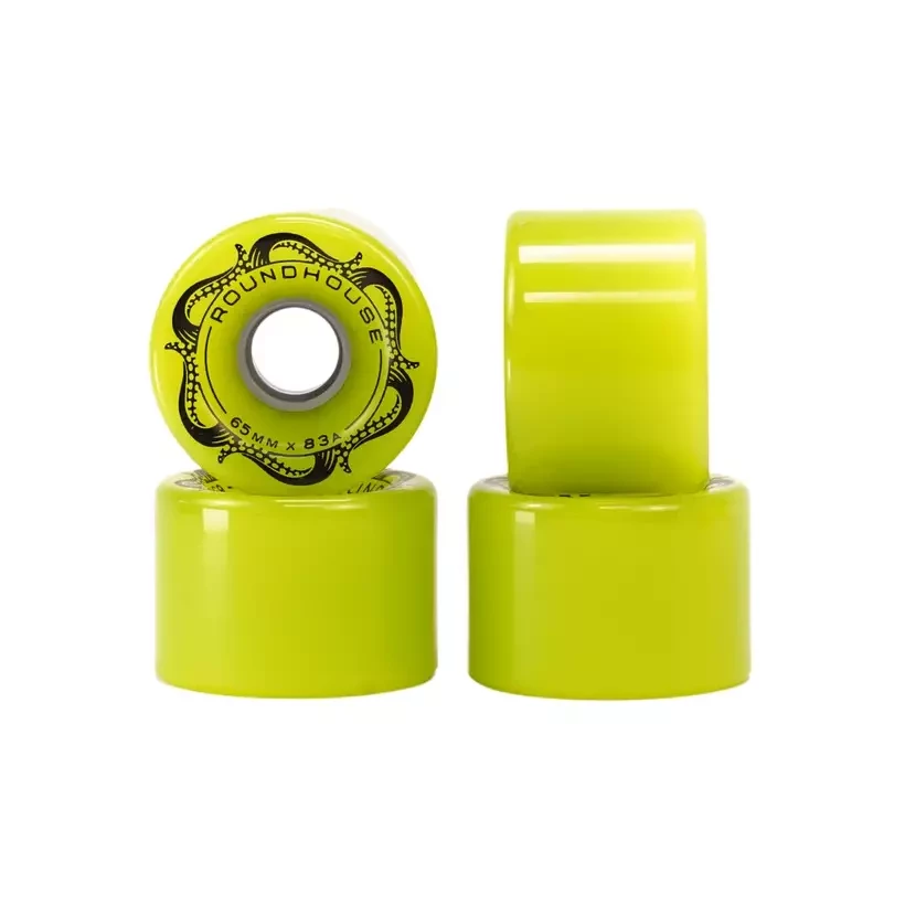 Ruedas Carver Roundhouse Slick 65mm Green