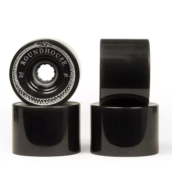 Ruote Carver Roundhouse Mag 70mm Black