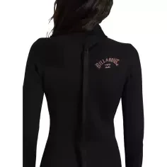 Muta surf Billabong Foil women 3/2mm BZ Flat Lock Black 2