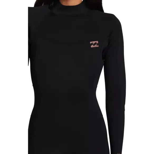 Muta surf Billabong Foil women 3/2mm BZ Flat Lock Black