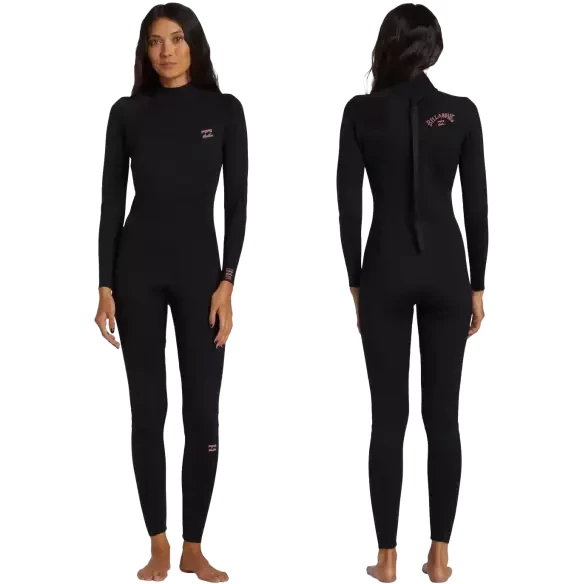 Combinaison Billabong Foil women 3/2mm BZ Flat Lock Black