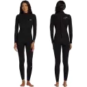 Traje neopreno Billabong Foil women 3/2mm BZ Flat Lock Black