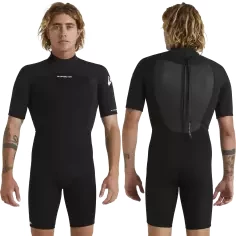 Shorty quiksilver prologue 2mm SS Black