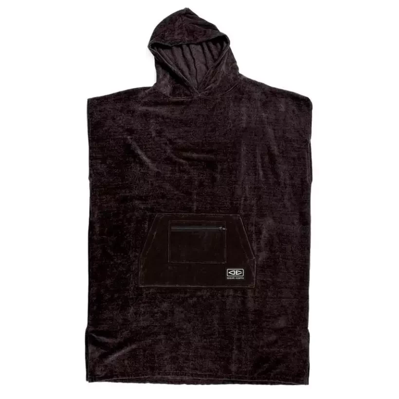 Poncho Ocean & Earth Lightweight Black