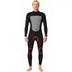 Wetsuit Rip Curl Omega 3/2mm Black 2