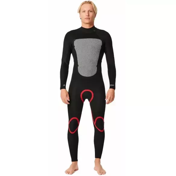 Fato Surf Rip Curl Omega 3/2mm Black