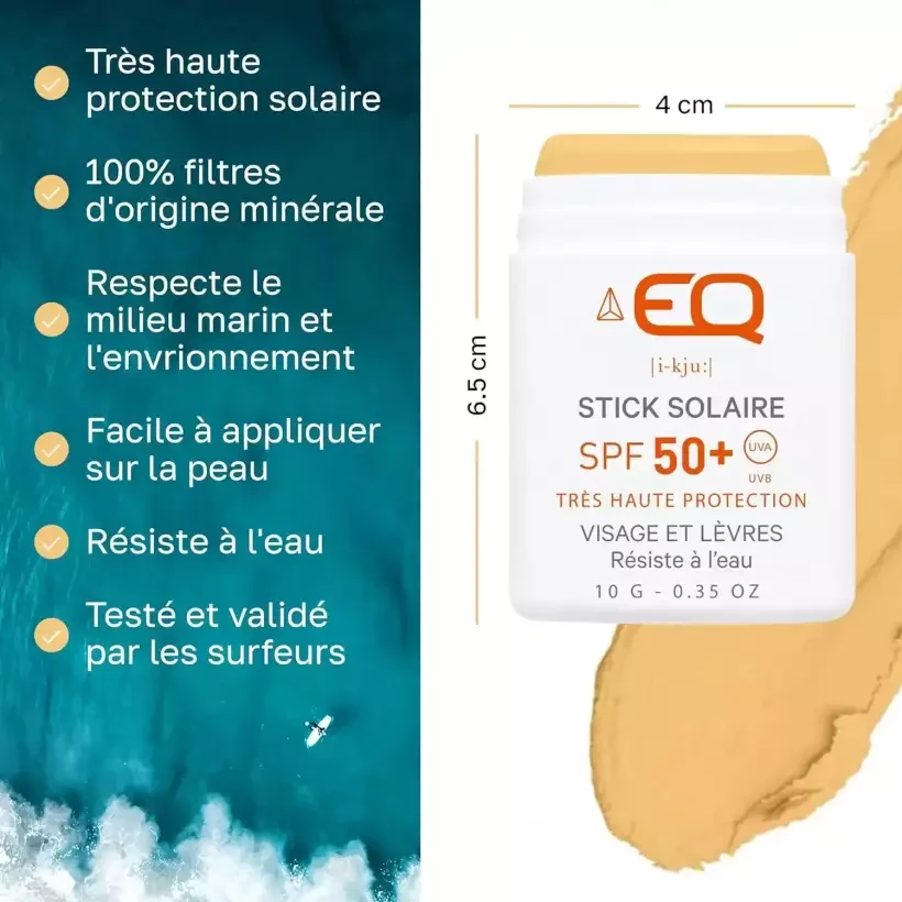 Sonnencreme-stick Evoa SPF50 Yellow