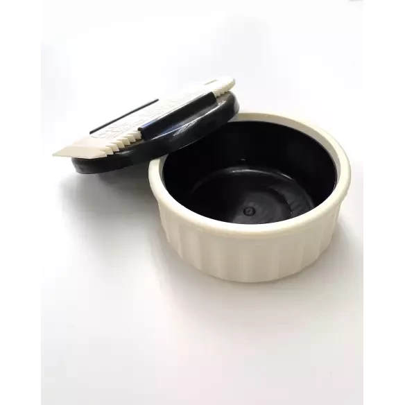 Wax container Container+comb White/White