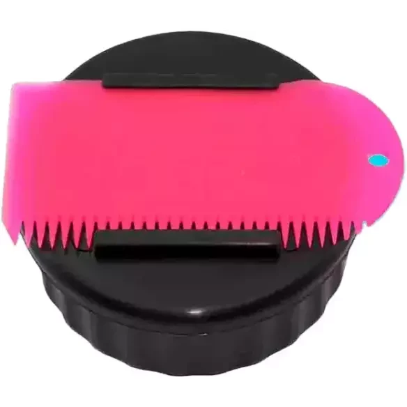 Box für paraffin Wax Sex  Container+comb  Black/Pink