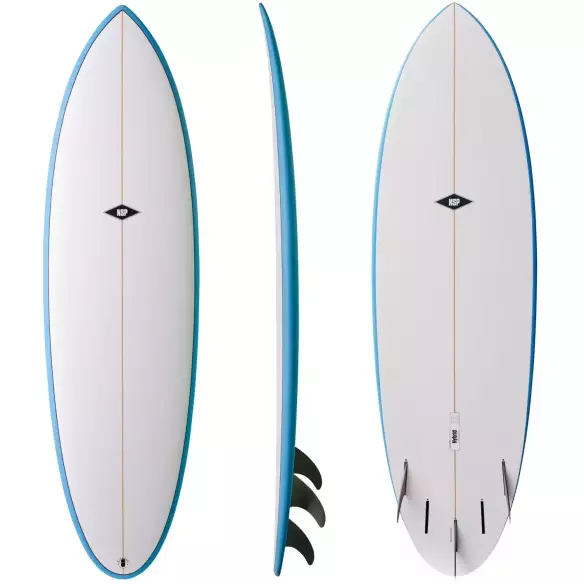 Surfboard NSP Hybrid Element Blue