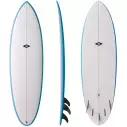 Tabla de surf NSP Hybrid Element Blue