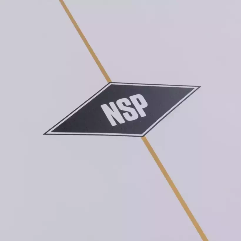 Tavola da surf NSP fish Element Green