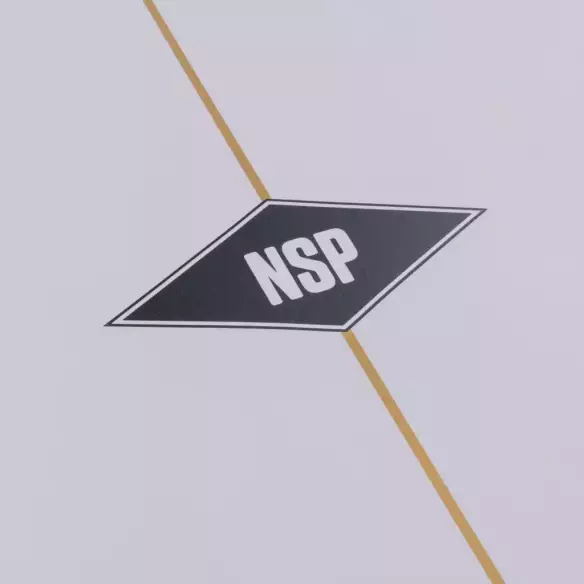 Surfboard NSP fish Elements Green