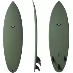 Tabla de surf NSP Tinder Protech Olive Tint