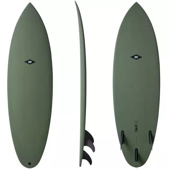 Surfbrett NSP Tinder Protech Olive Tint