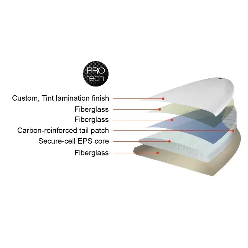 Planche de surf NSP funboard Protech Ocean Tint