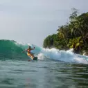 NSP surfboard Double Vision Blue Powder Elements