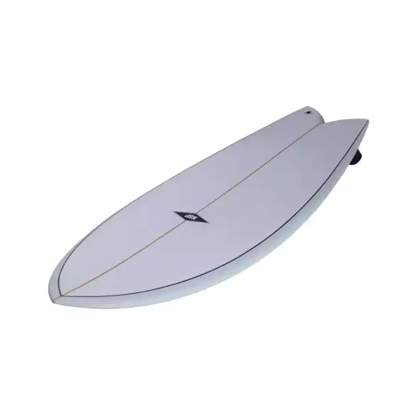 Surfboard NSP Double Vision Blue Powder Elements