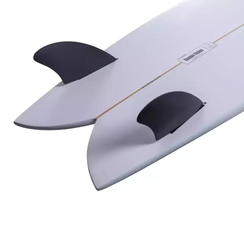 Tabla de surf NSP fish Double Vision Blue Powder