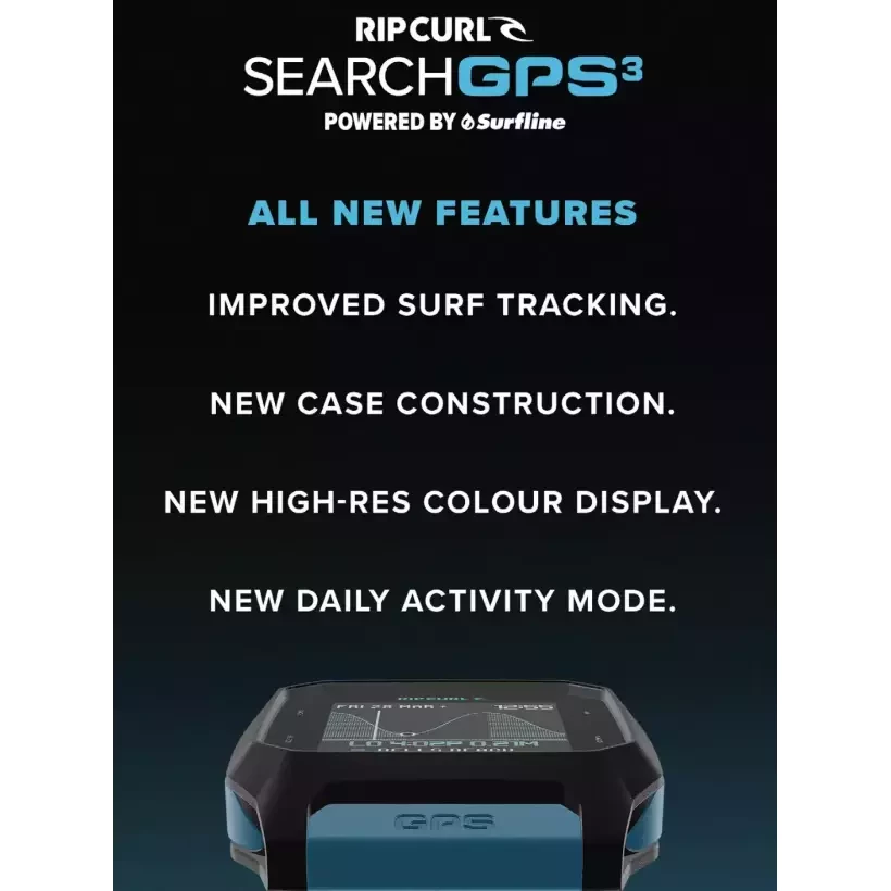 Reloj Rip Curl Search GPS 3 Midnight