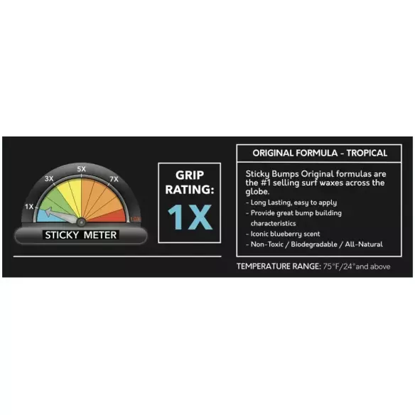 Parafina Sticky Bumps Original wax Tropical