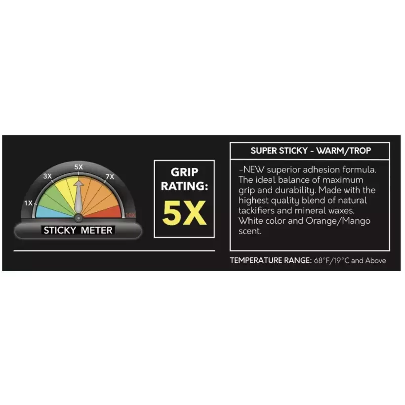 Sticky Bumps Super Sticky Wax Warm/Trop
