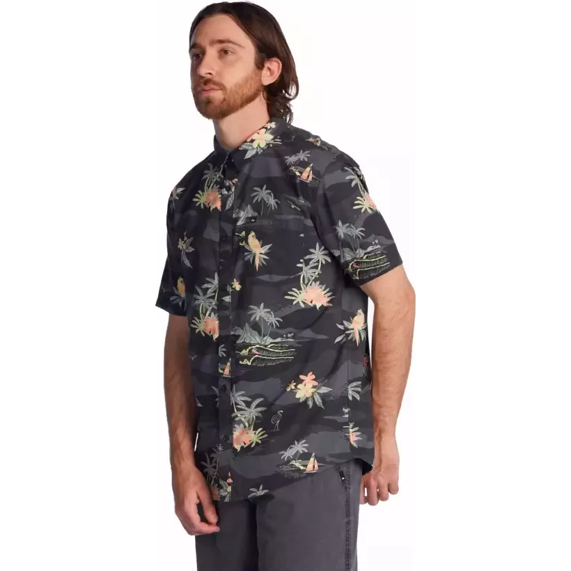 Camicia Quiksilver Birdwatcher black